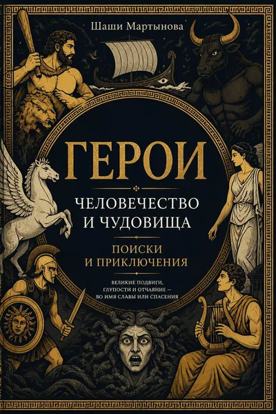 Герои. Человечество и чудовища. Поиски и приключения — обложка книги