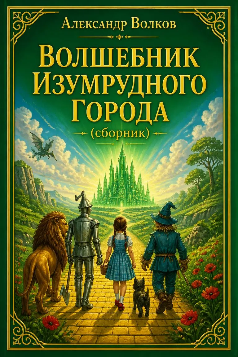 Волшебник Изумрудного города (сборник) — обложка книги