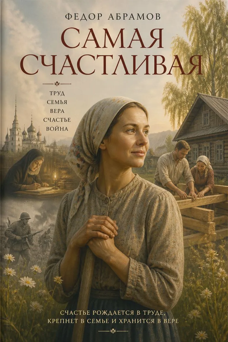 Самая счастливая — обложка книги