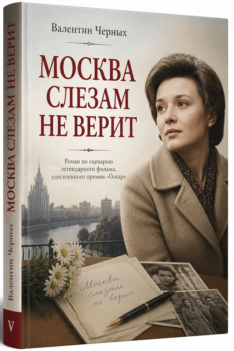 Москва слезам не верит — обложка книги