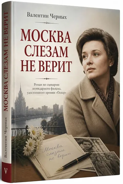 Москва слезам не верит — обложка книги