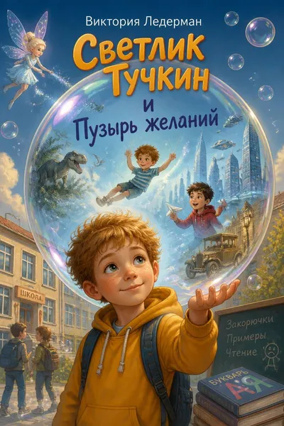 Светлик Тучкин и Пузырь желаний — обложка книги