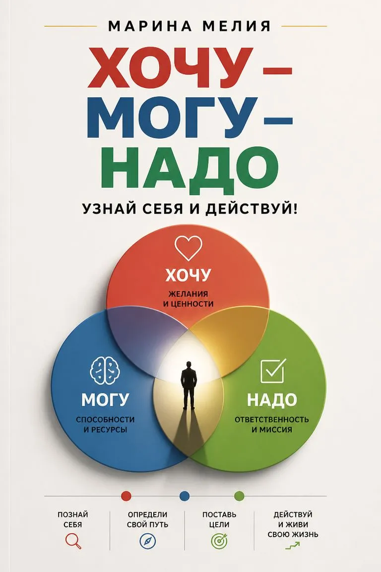 Хочу – Mогу – Надо. Узнай себя и действуй! — обложка книги