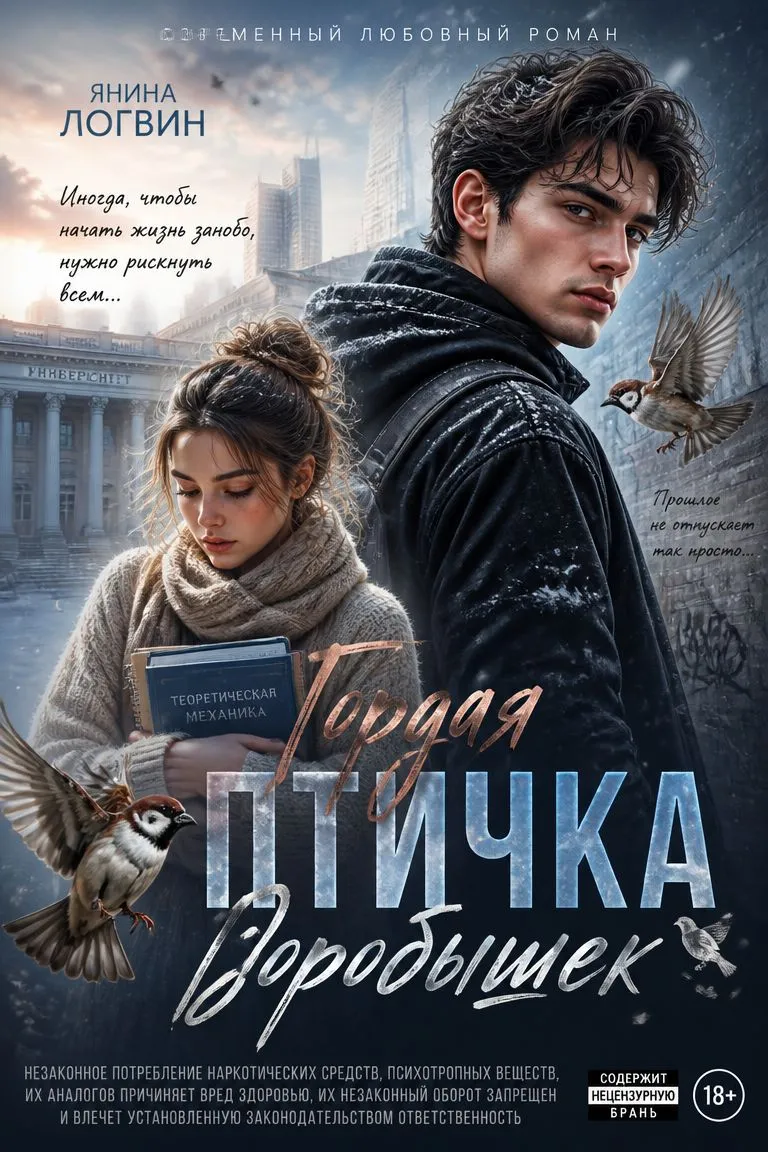 Гордая птичка Воробышек — обложка книги