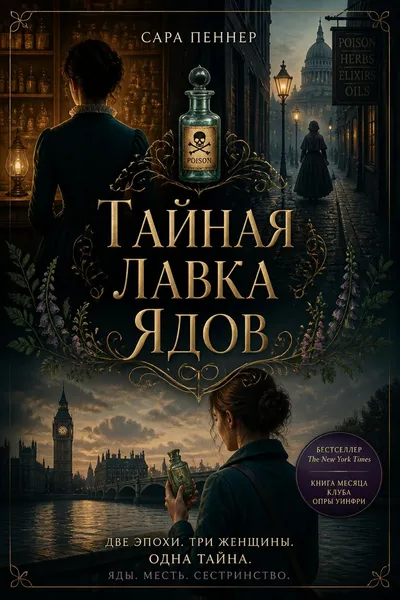 Тайная лавка ядов — обложка книги