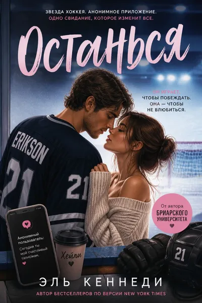 Останься — обложка книги