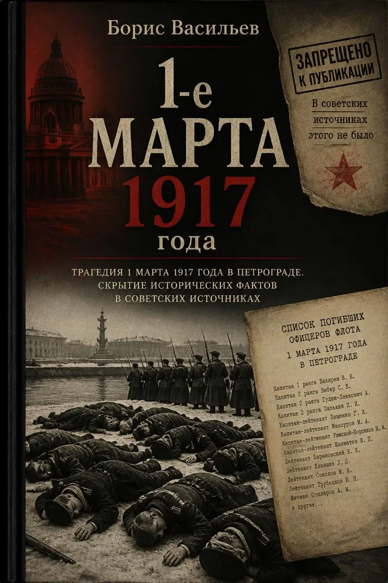 1-е МАРТА 1917 года — обложка книги