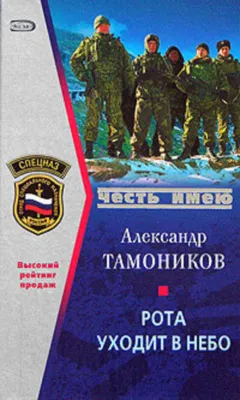 Рота уходит в небо — обложка книги