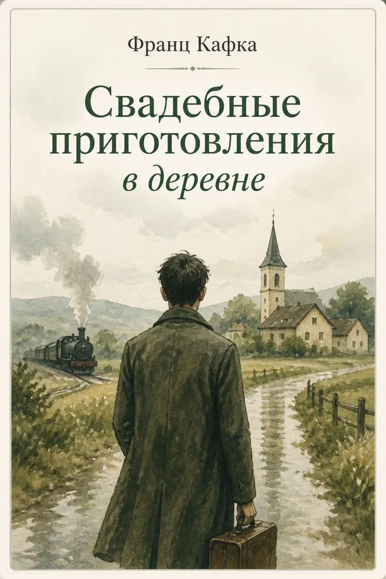Свадебные приготовления в деревне — обложка книги