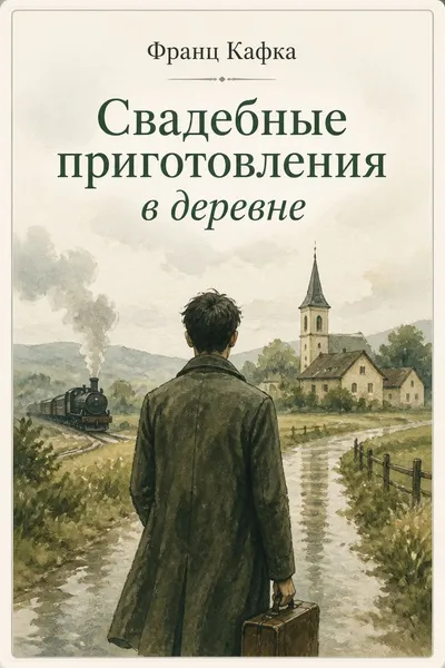 Свадебные приготовления в деревне — обложка книги