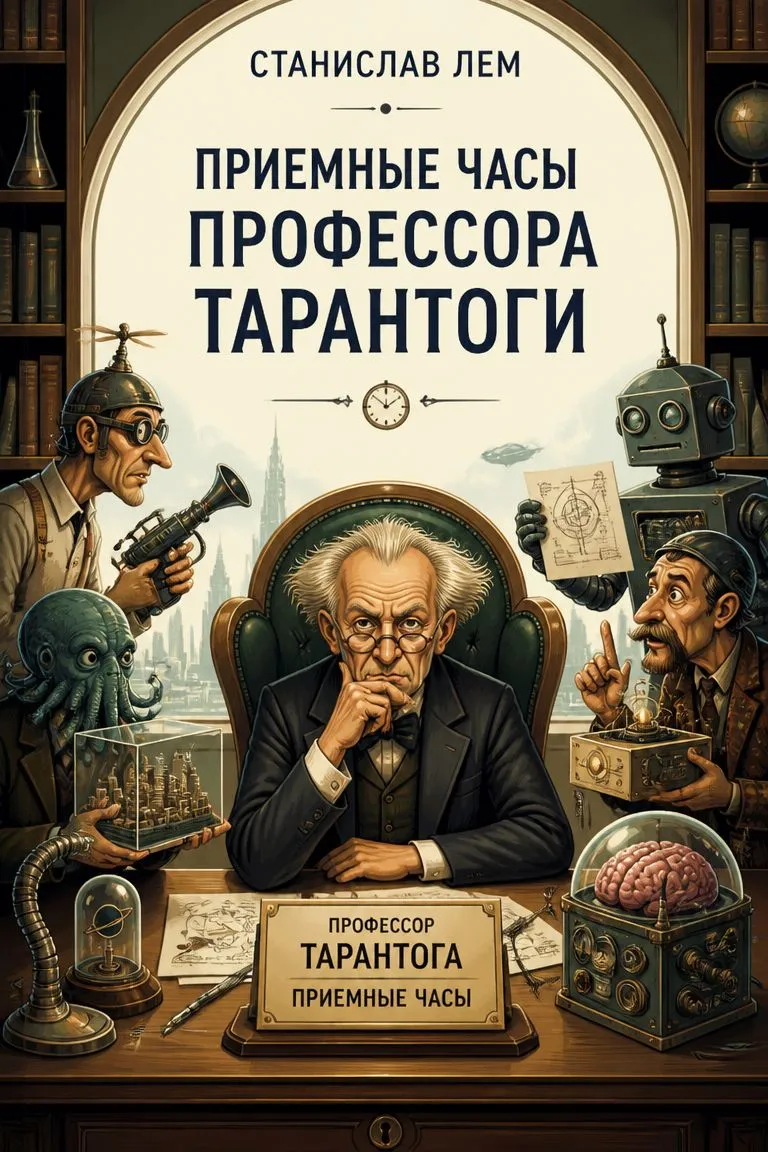 Приемные часы профессора Тарантоги — обложка книги