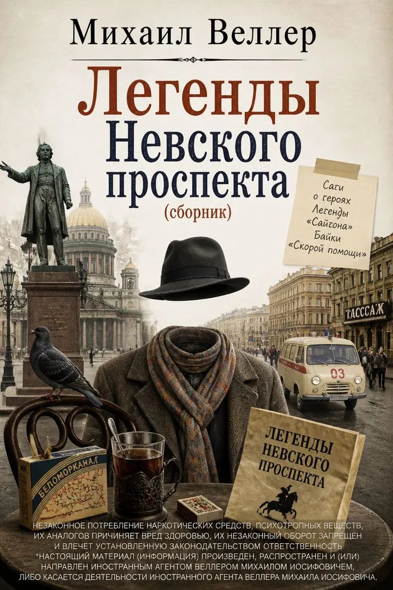 Легенды Невского проспекта (сборник) — обложка книги