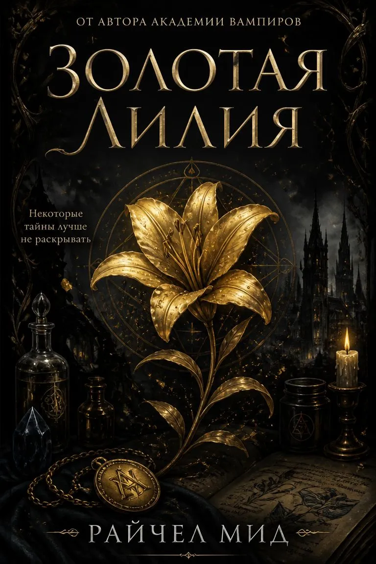 Золотая лилия — обложка книги