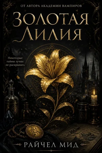 Золотая лилия — обложка книги