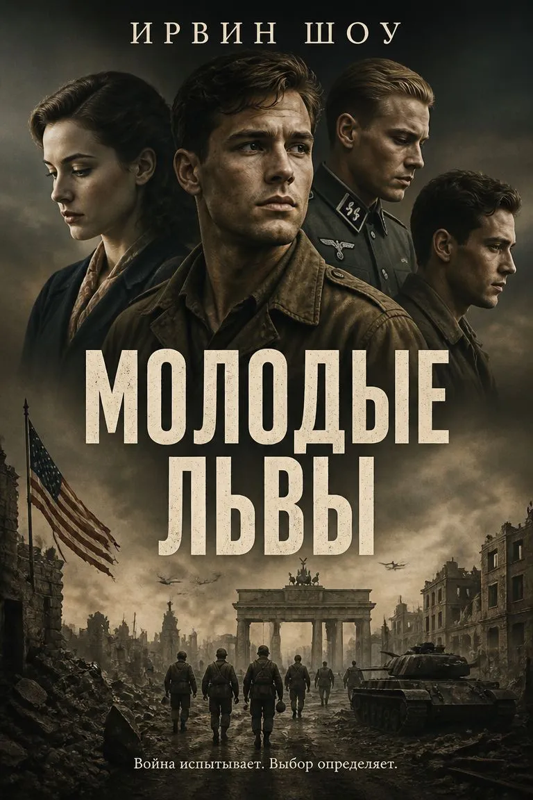 Молодые львы — обложка книги