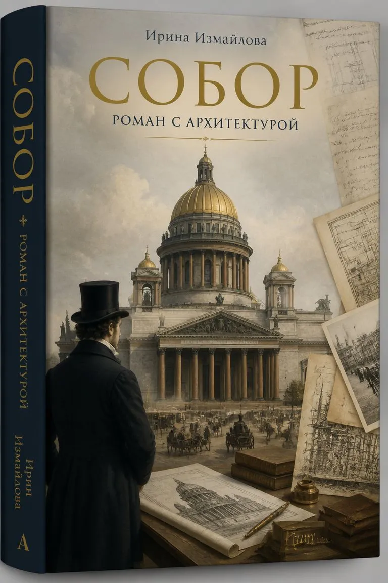 Собор. Роман с архитектурой — обложка книги