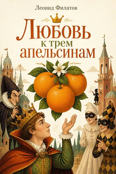 Любовь к трем апельсинам — обложка книги