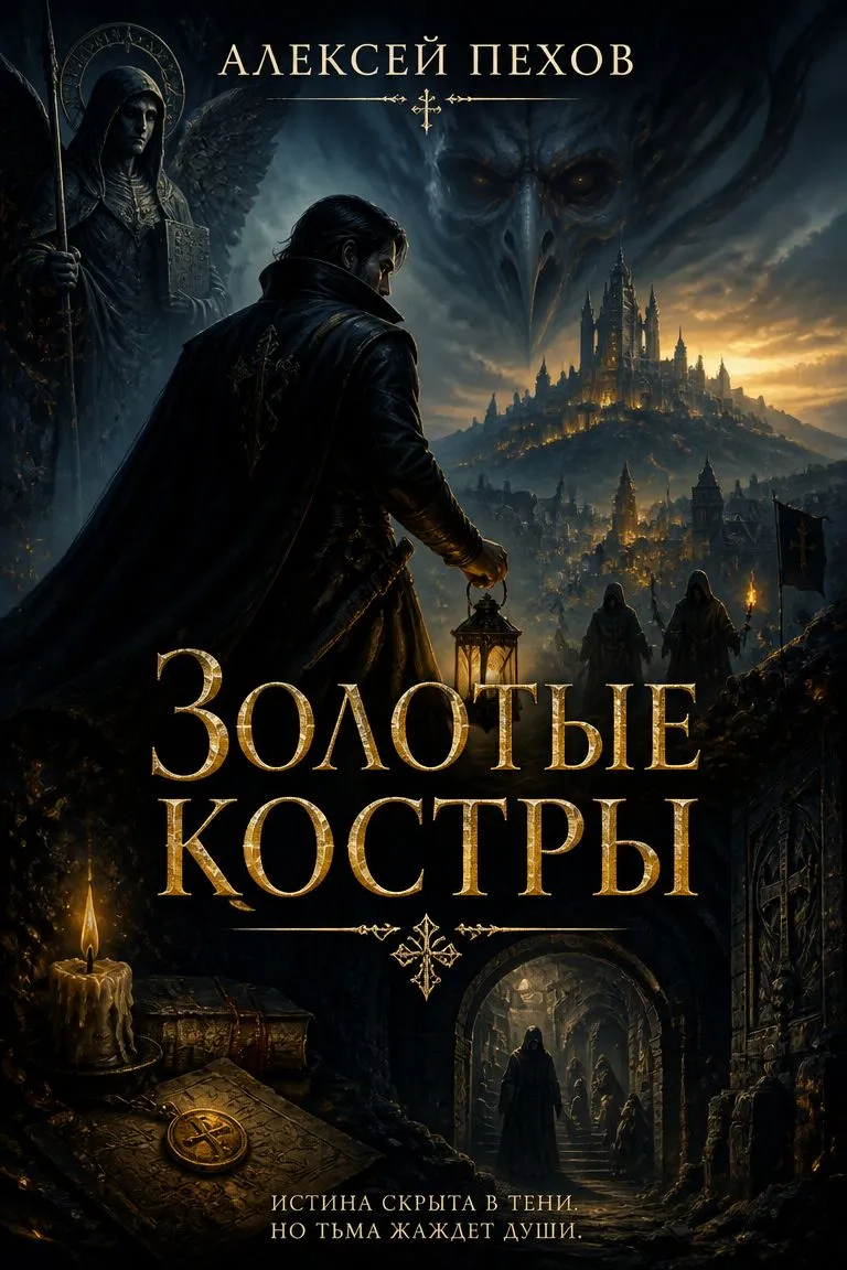 Золотые костры — обложка книги