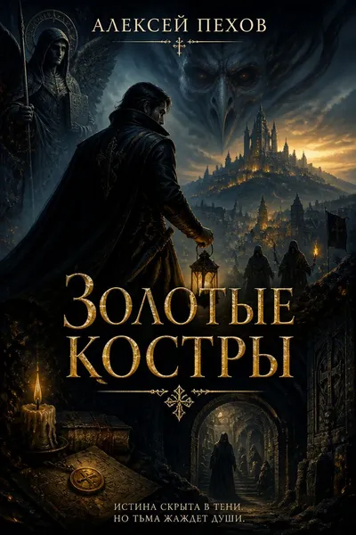 Золотые костры — обложка книги