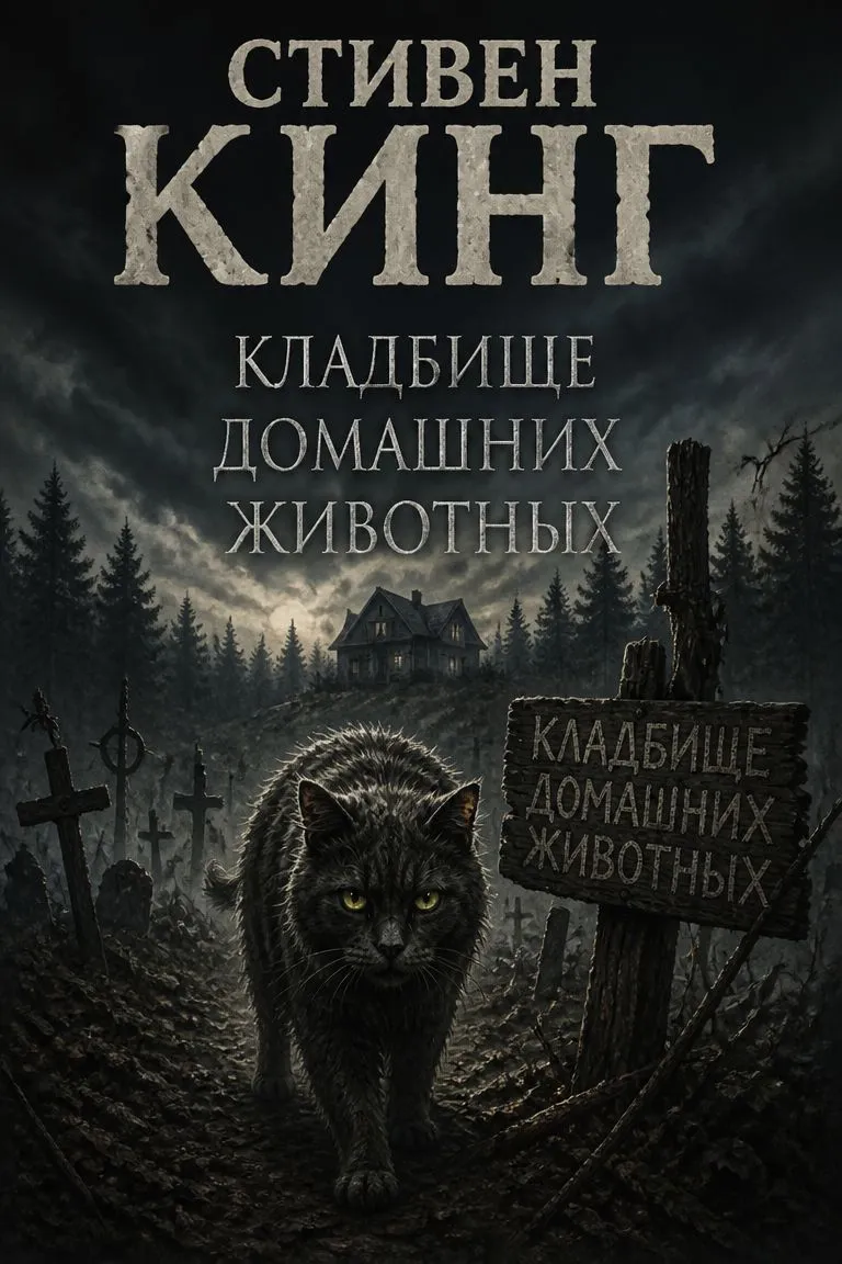 Кладбище домашних животных — обложка книги