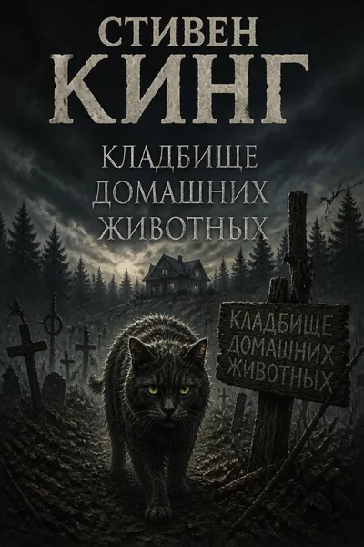 Кладбище домашних животных — обложка книги