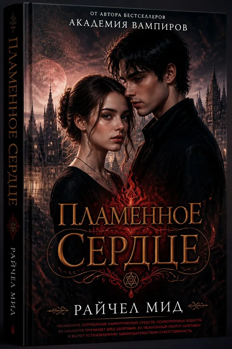 Пламенное сердце — обложка книги