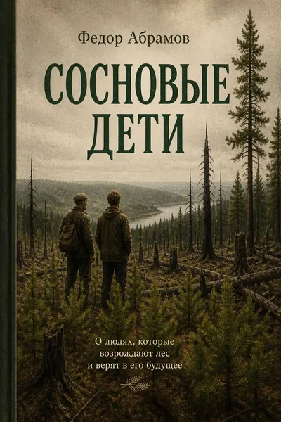Сосновые дети — обложка книги