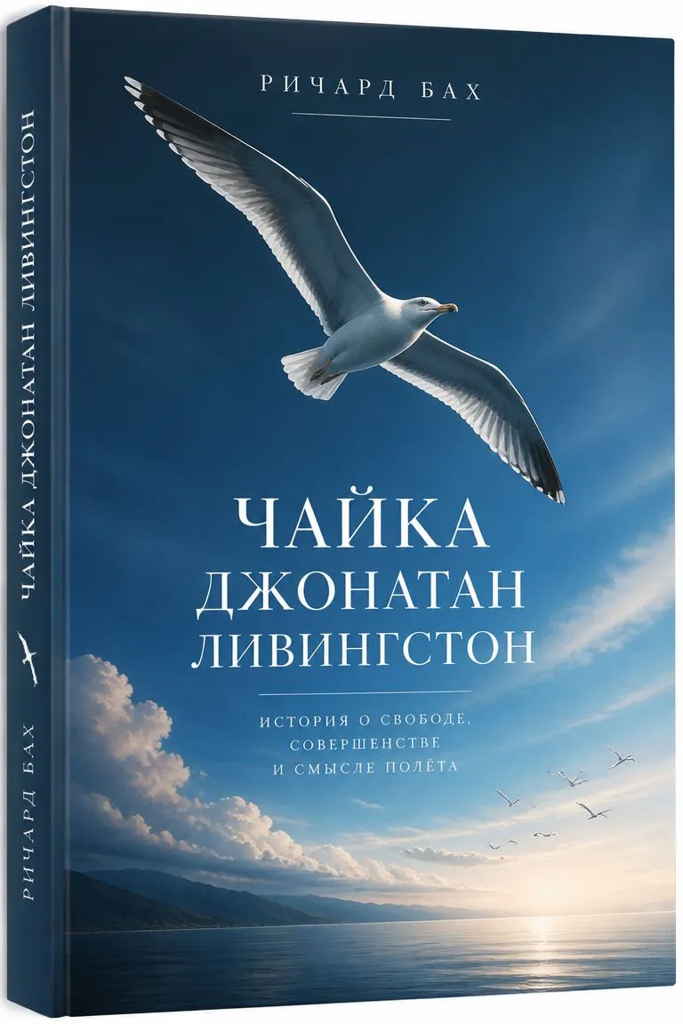 Чайка Джонатан Ливингстон — обложка книги