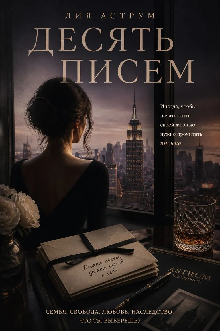 Десять писем — обложка книги