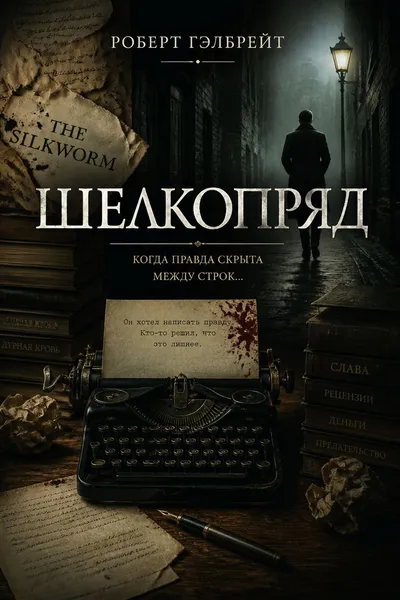 Шелкопряд — обложка книги