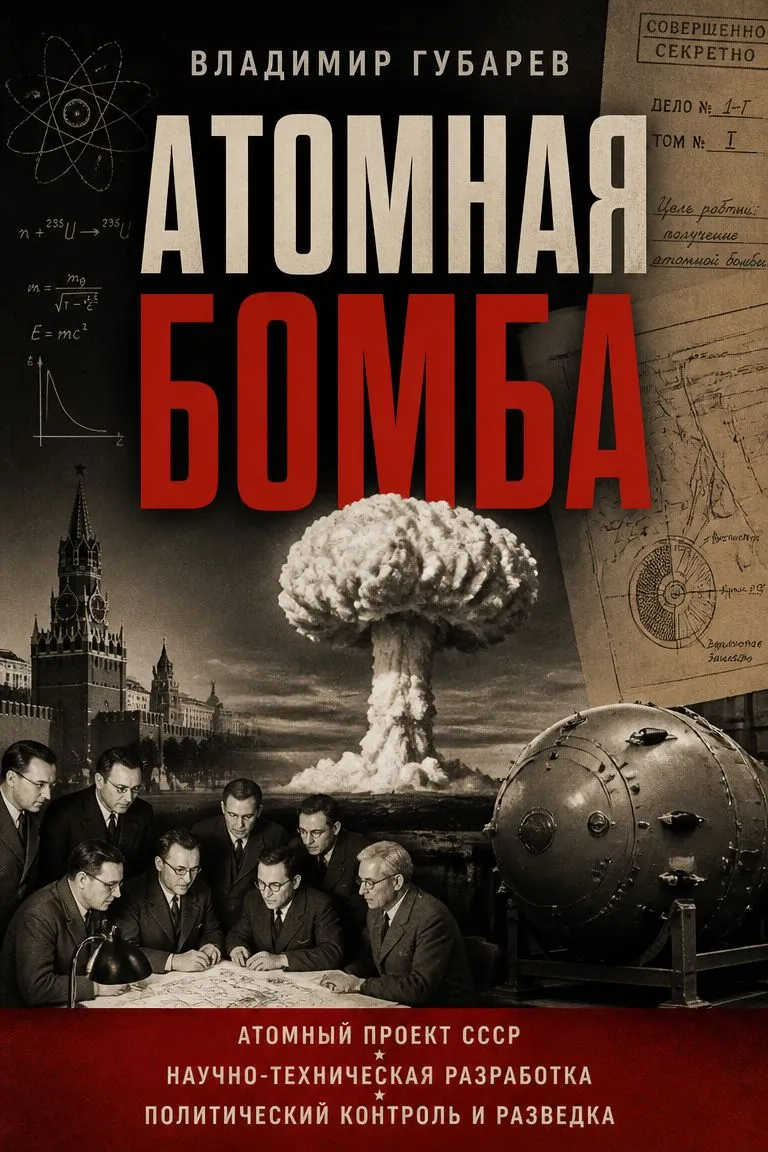 Атомная бомба — обложка книги