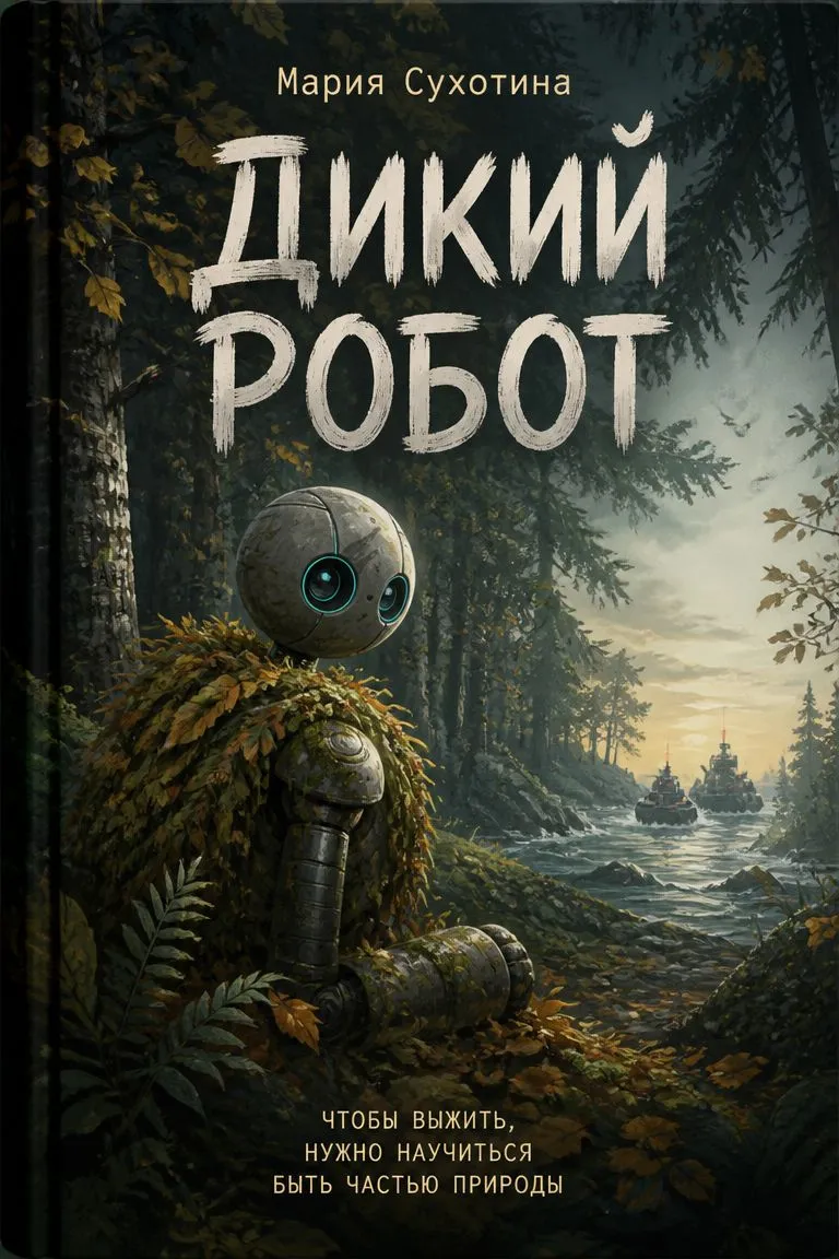 Дикий робот — обложка книги