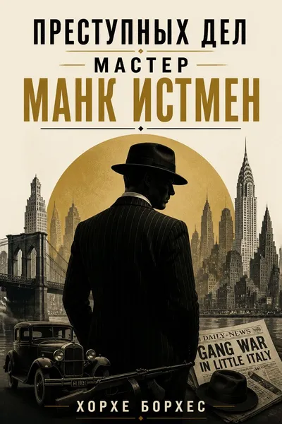 Преступных дел мастер Манк Истмен — обложка книги
