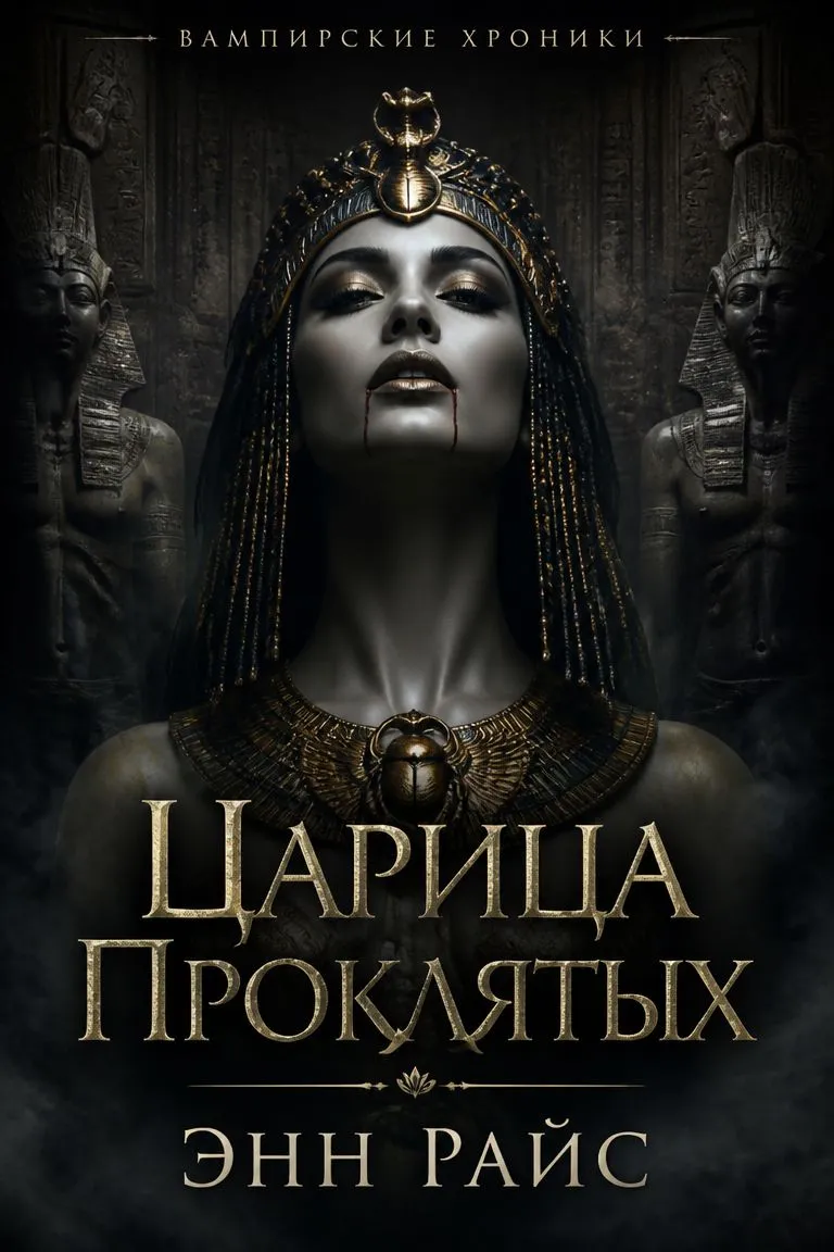 Царица Проклятых — обложка книги