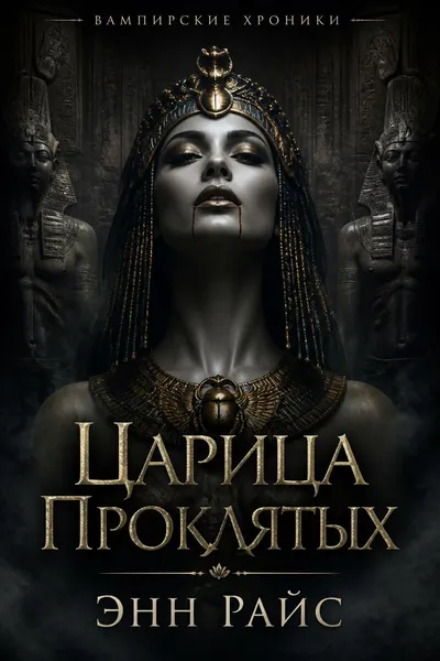 Царица Проклятых — обложка книги