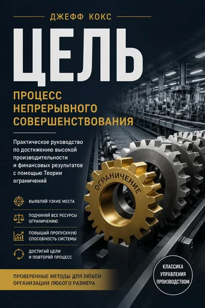 Цель. Процесс непрерывного совершенствования — обложка книги