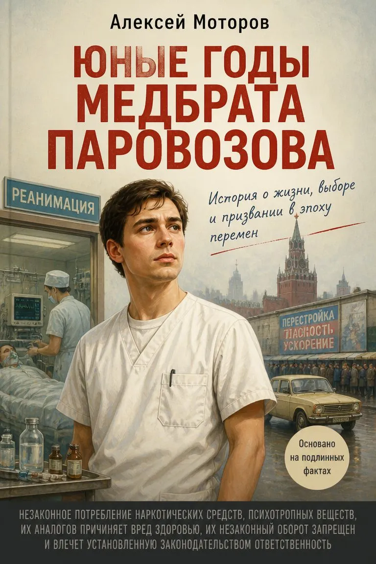 Юные годы медбрата Паровозова — обложка книги