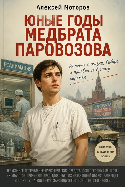 Юные годы медбрата Паровозова — обложка книги