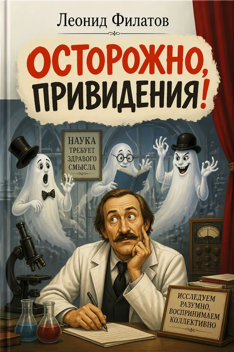 Осторожно, привидения! — обложка книги