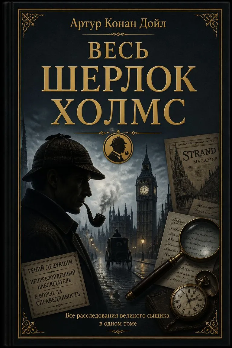 Весь Шерлок Холмс — обложка книги