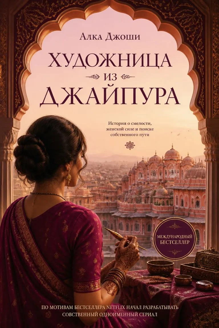 Художница из Джайпура — обложка книги