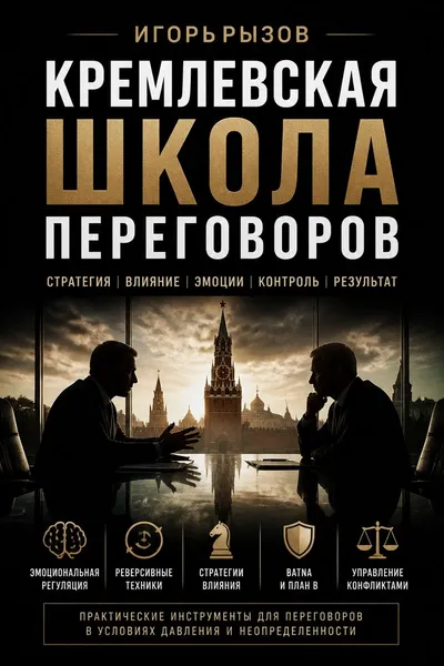 Кремлевская школа переговоров — обложка книги