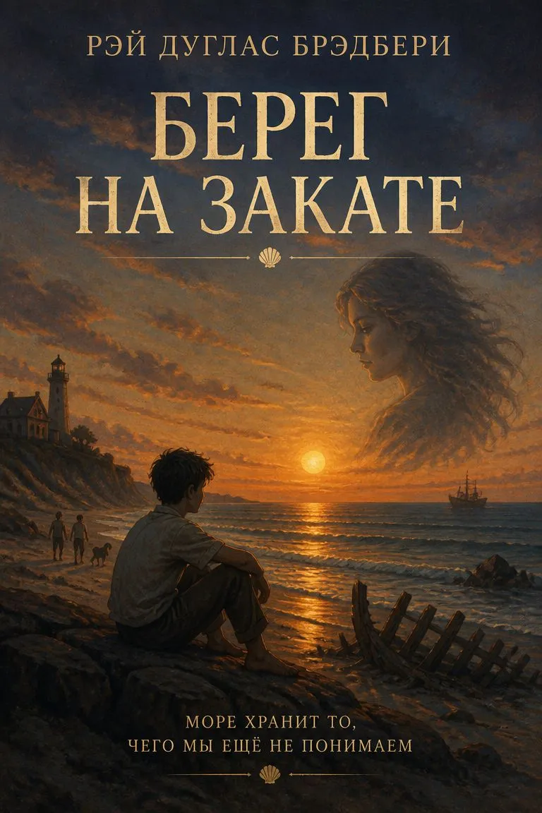 Берег на закате — обложка книги