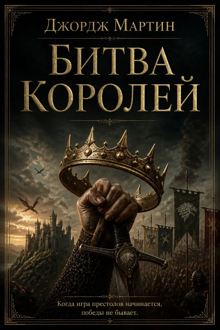 Битва королей — обложка книги