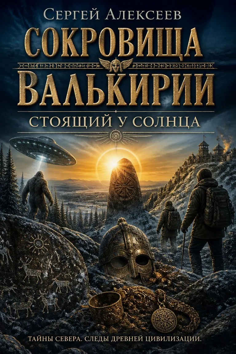 Сокровища Валькирии. Стоящий у Солнца — обложка книги