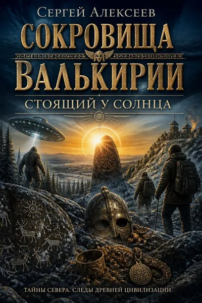 Сокровища Валькирии. Стоящий у Солнца — обложка книги