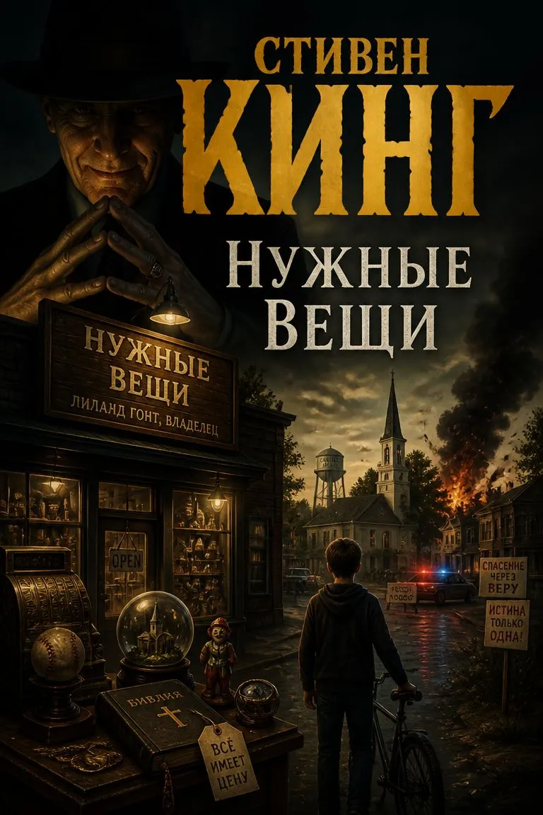 Нужные вещи — обложка книги
