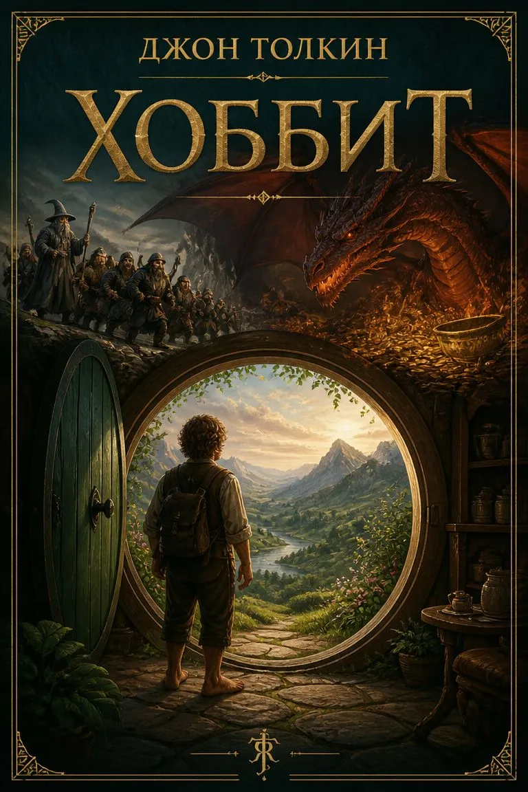 Хоббит — обложка книги