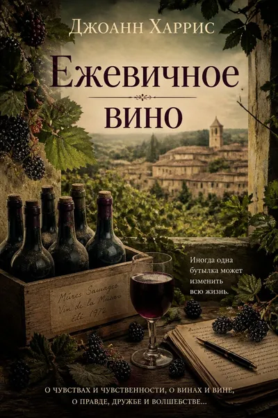 Ежевичное вино — обложка книги