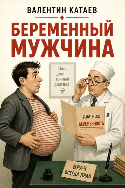 Беременный мужчина — обложка книги